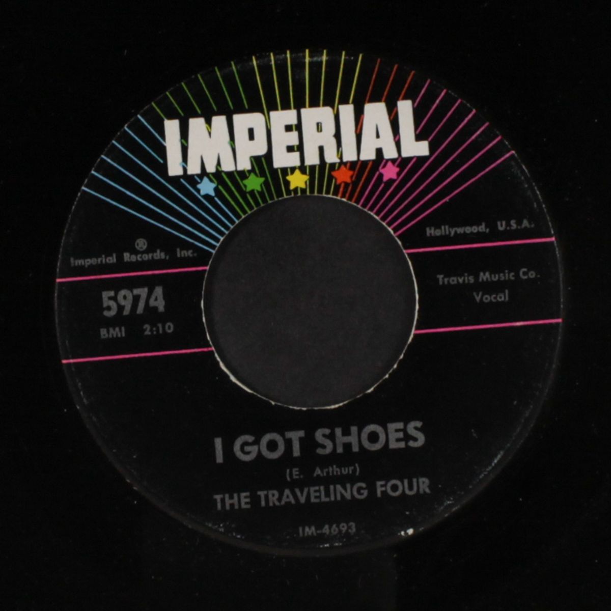 i got shoes / this little light of mine by TRAVELING FOUR