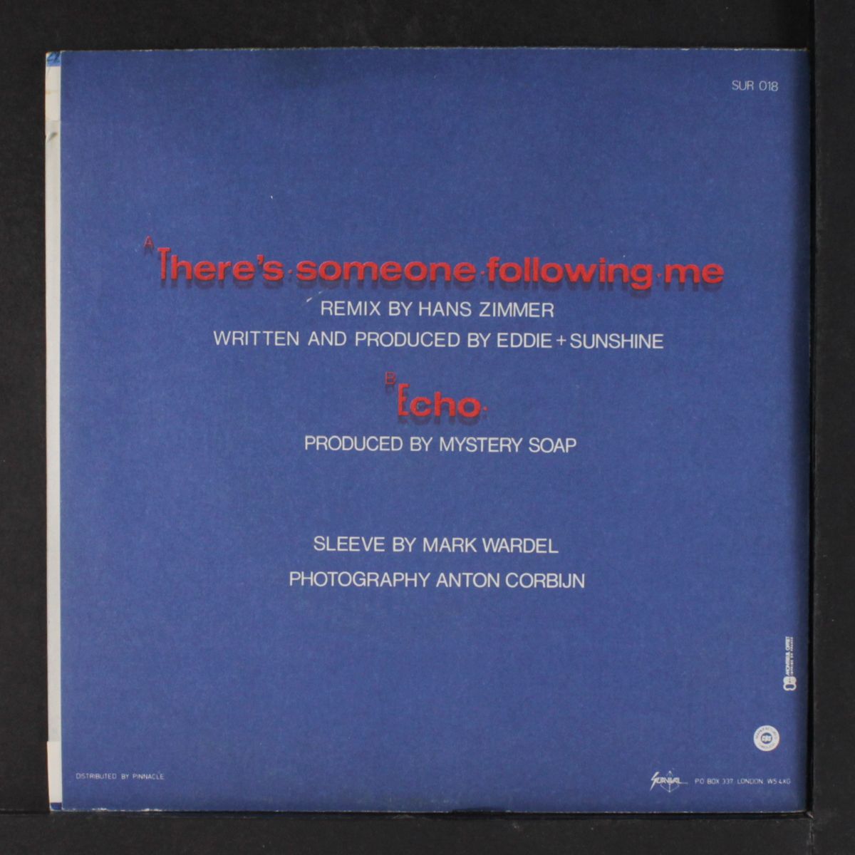 there's someone following me / echo by EDDIE & SUNSHINE