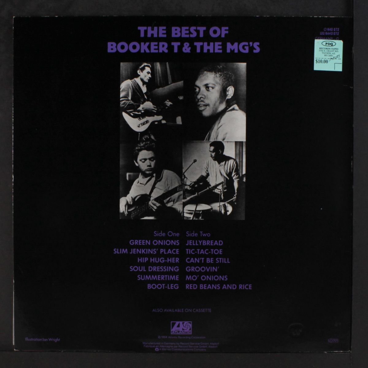 best of by BOOKER T & THE MG'S
