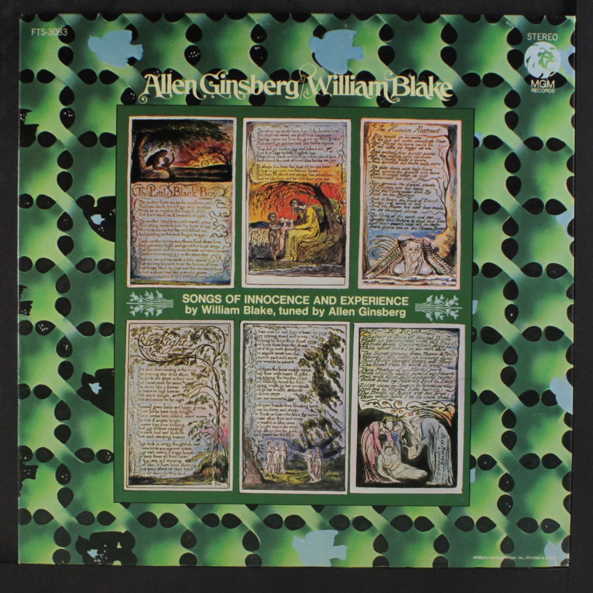 songs of innocence & experience by ALLEN GINSBERG / WILLIAM BLAKE