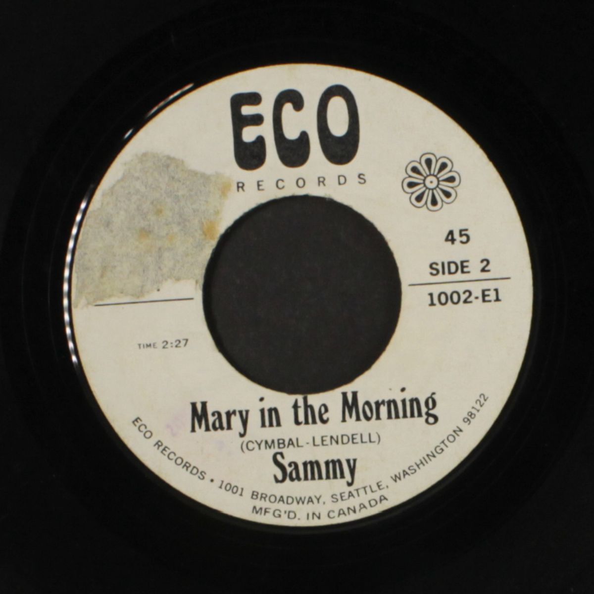 alive and well / mary in the morning by SAMMY