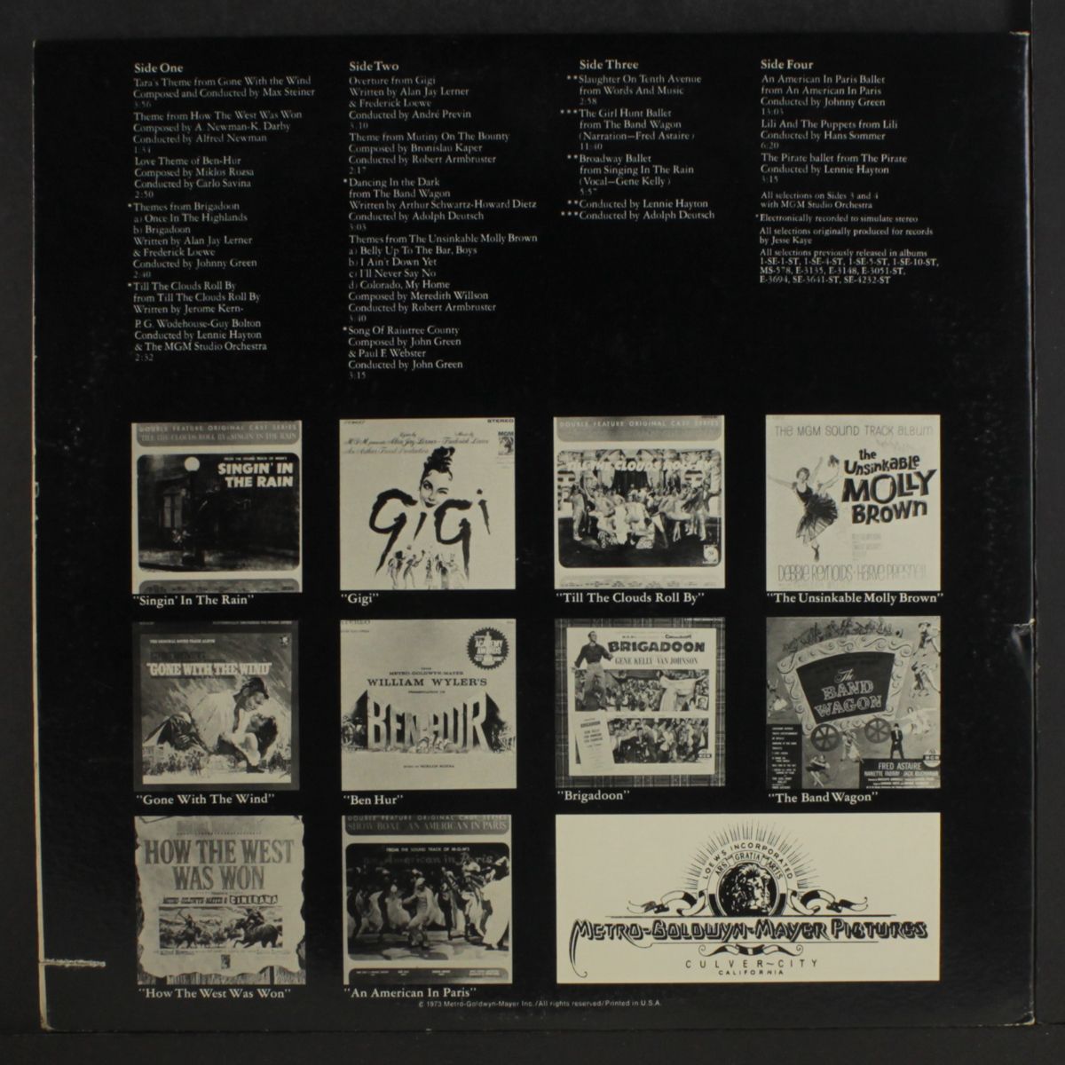 the history of mgm movie music, volume 1 by VARIOUS
