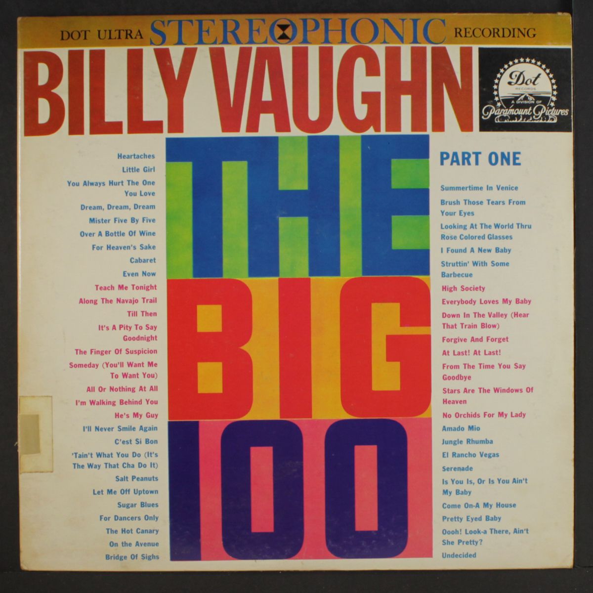 the big 100 by BILLY VAUGHN