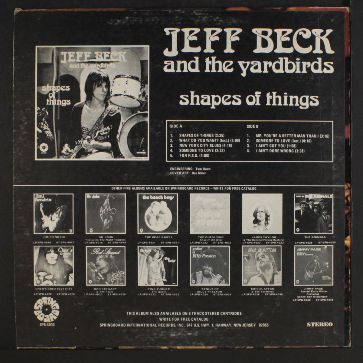shapes of things by JEFF BECK & YARDBIRDS