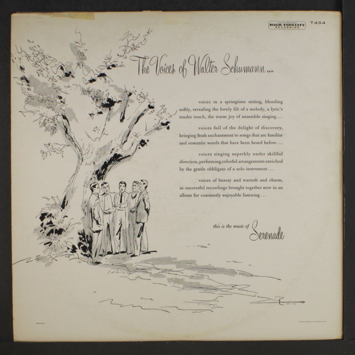 serenade by VOICES OF WALTER SCHUMANN