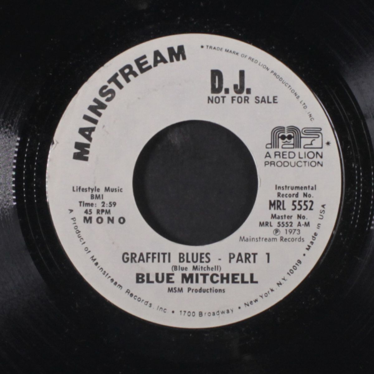 graffiti blues / mono by BLUE MITCHELL