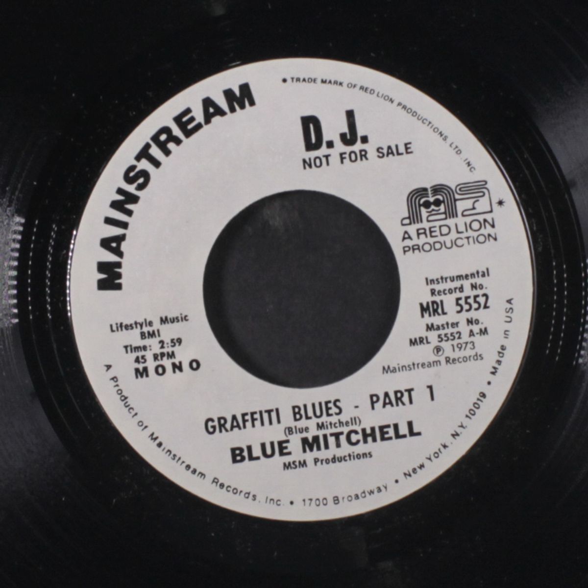 graffiti blues / mono by BLUE MITCHELL