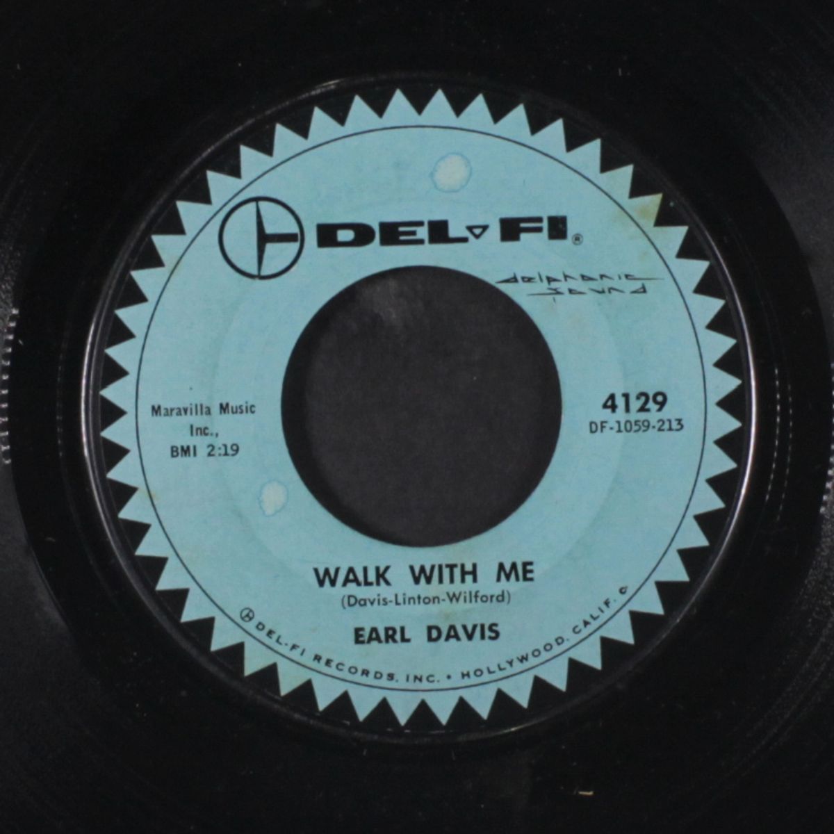 in the middle of the night / walk with me by EARL DAVIS