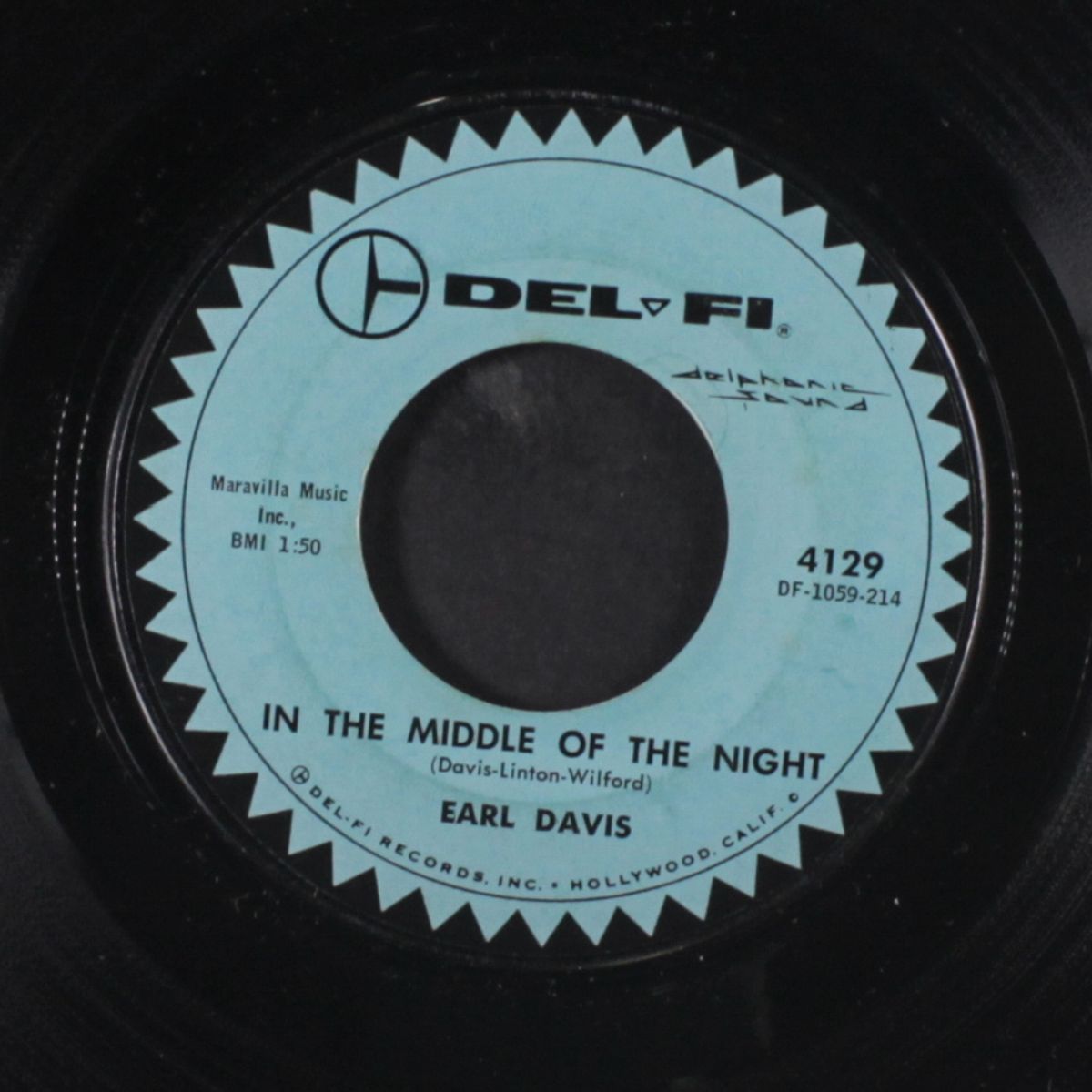 in the middle of the night / walk with me by EARL DAVIS