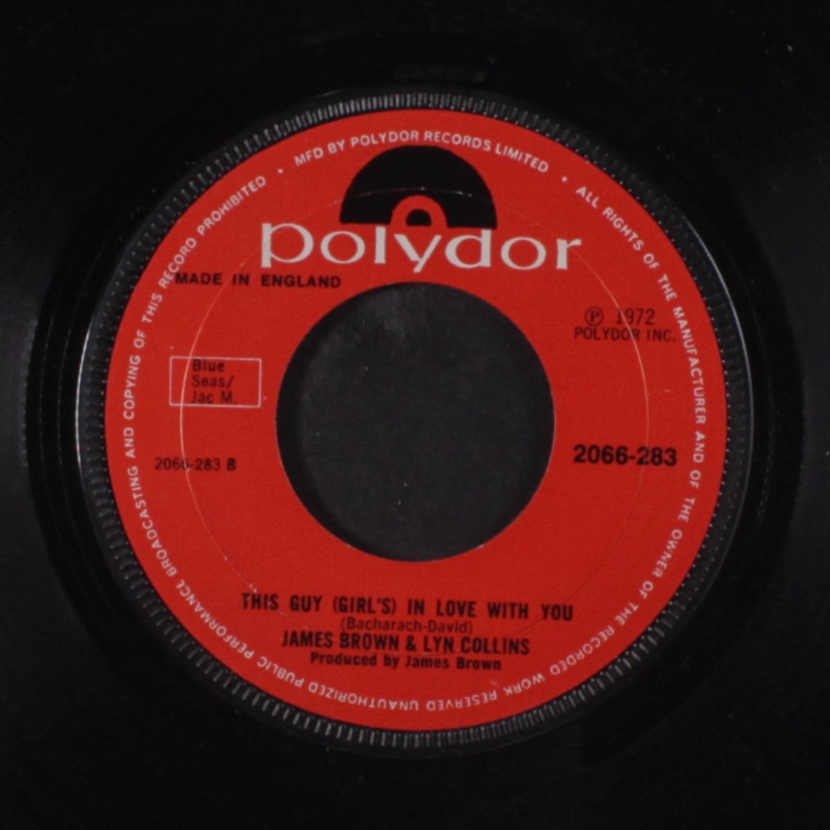what my baby needs now is a little more / this guy (girl's in love wi) by JAMES BROWN & LYN COLLINS