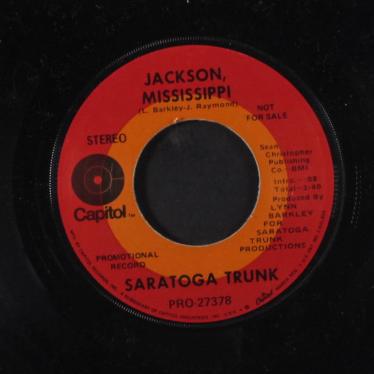 jackson, mississippi / same by SARATOGA TRUNK