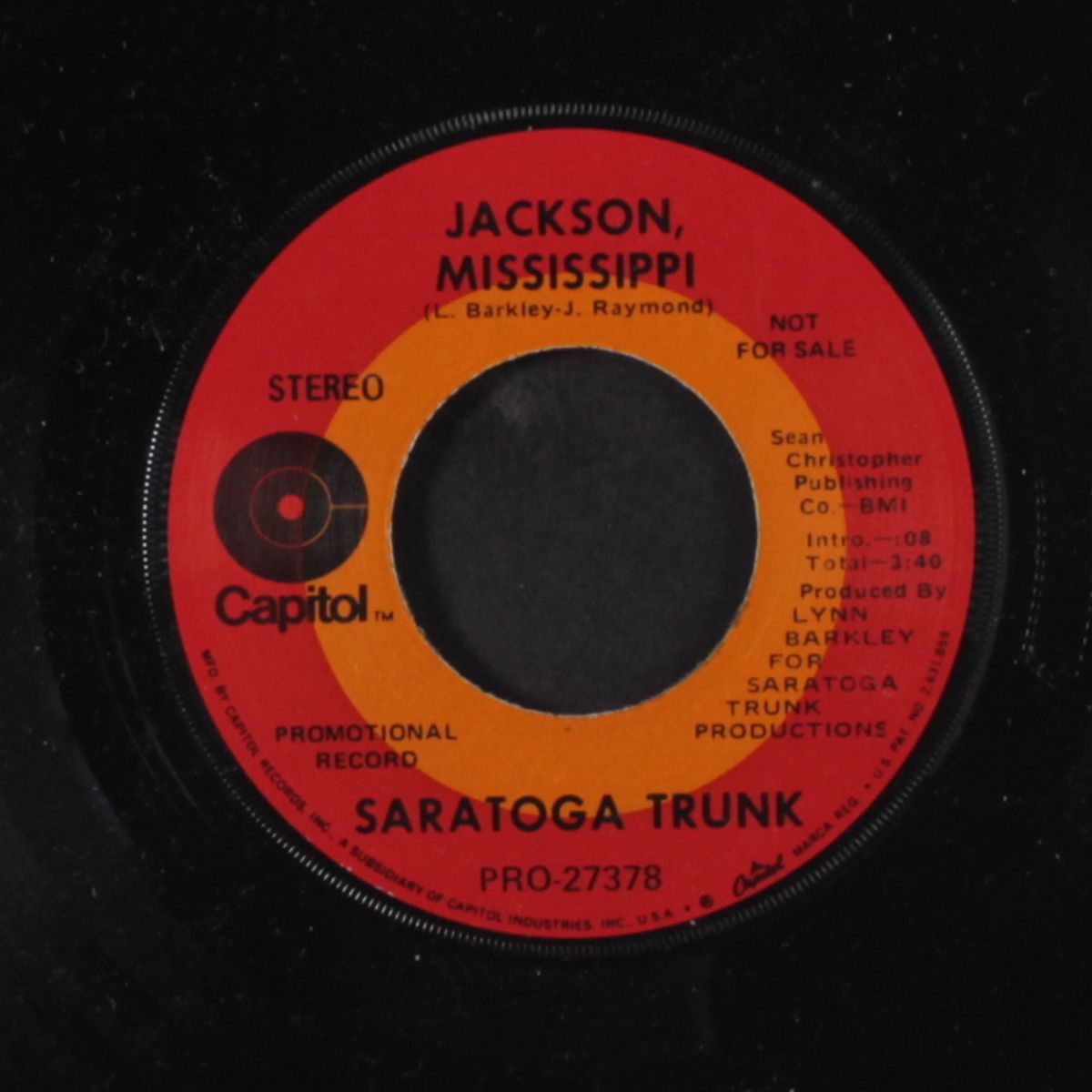 jackson, mississippi / same by SARATOGA TRUNK