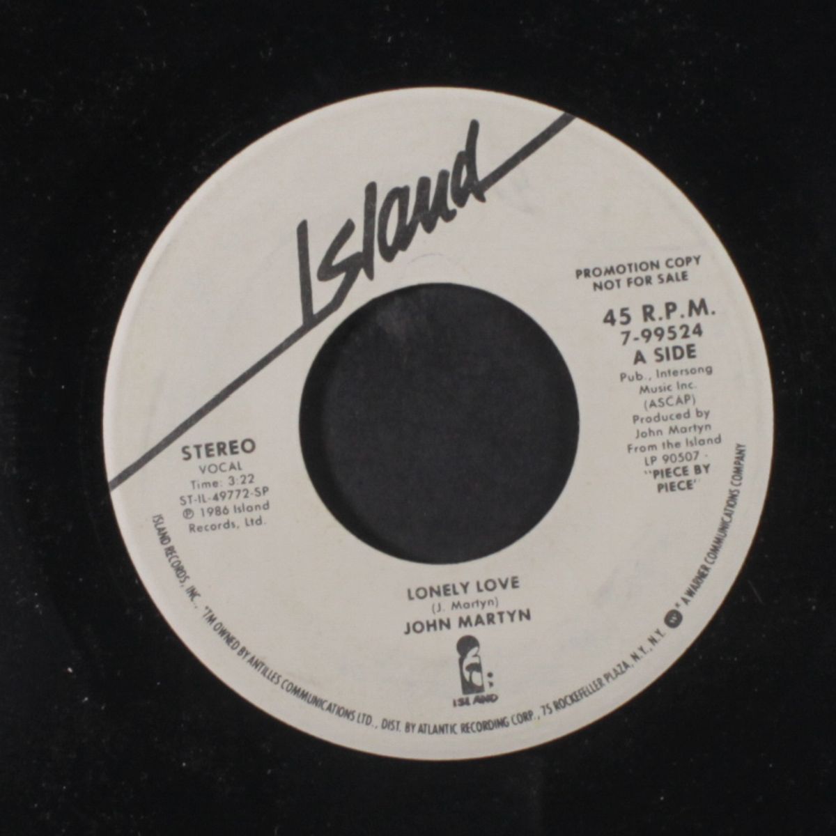 lonely love / same by JOHN MARTYN
