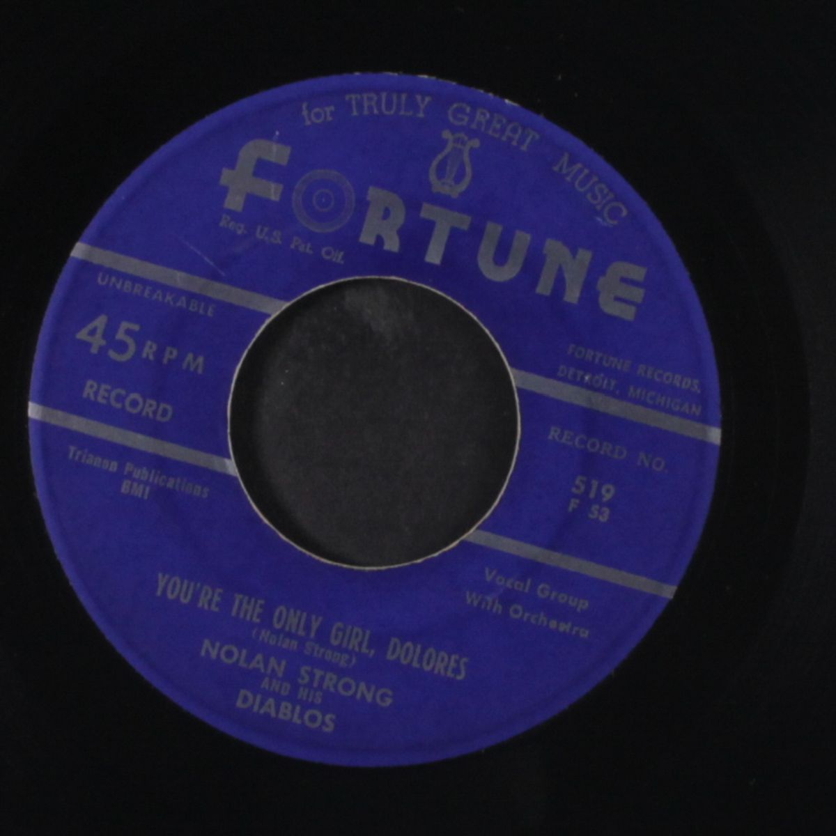 you are / you're the only girl, dolores by NOLAN STRONG & DIABLOS