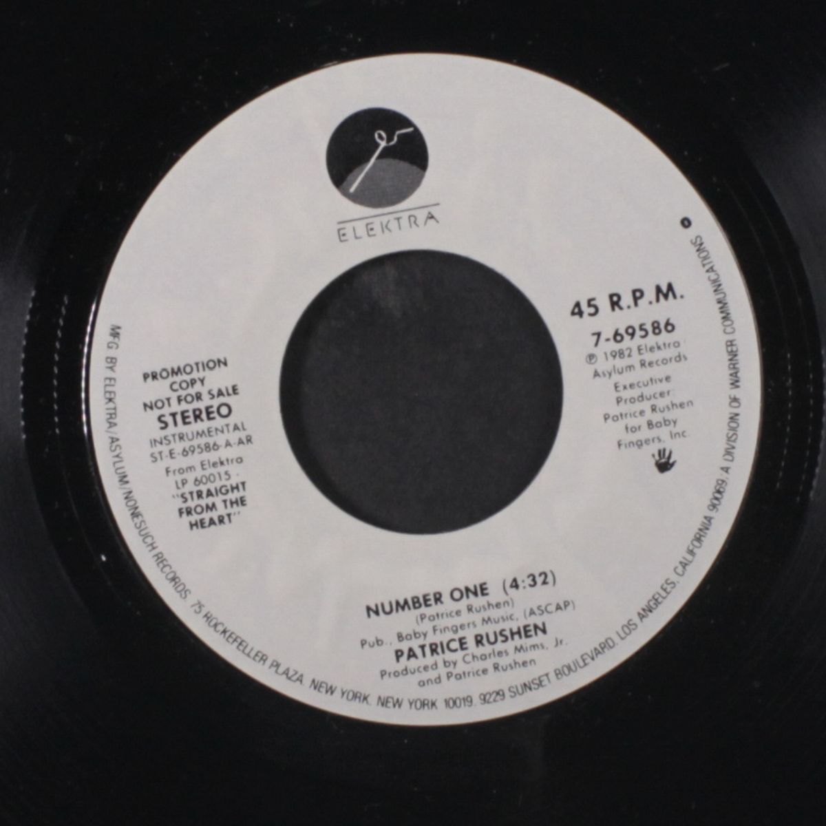 number one / same by PATRICE RUSHEN