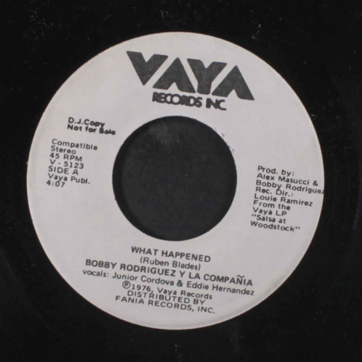 what happened / la mas fea by BOBBY RODRIGUEZ Y LA COMPANIA