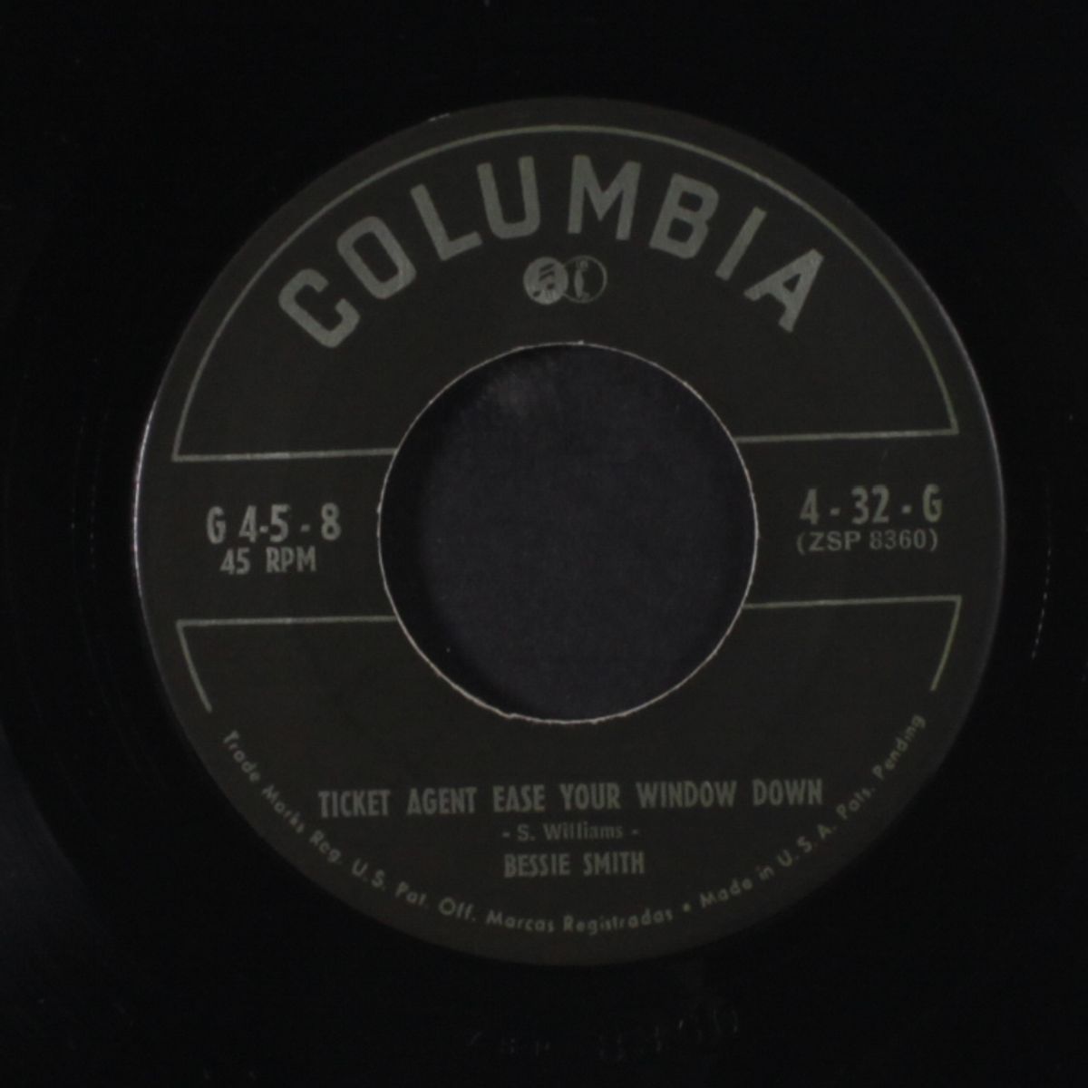 ticket agent ease your window down / you've been a good ole wagon by BESSIE SMITH