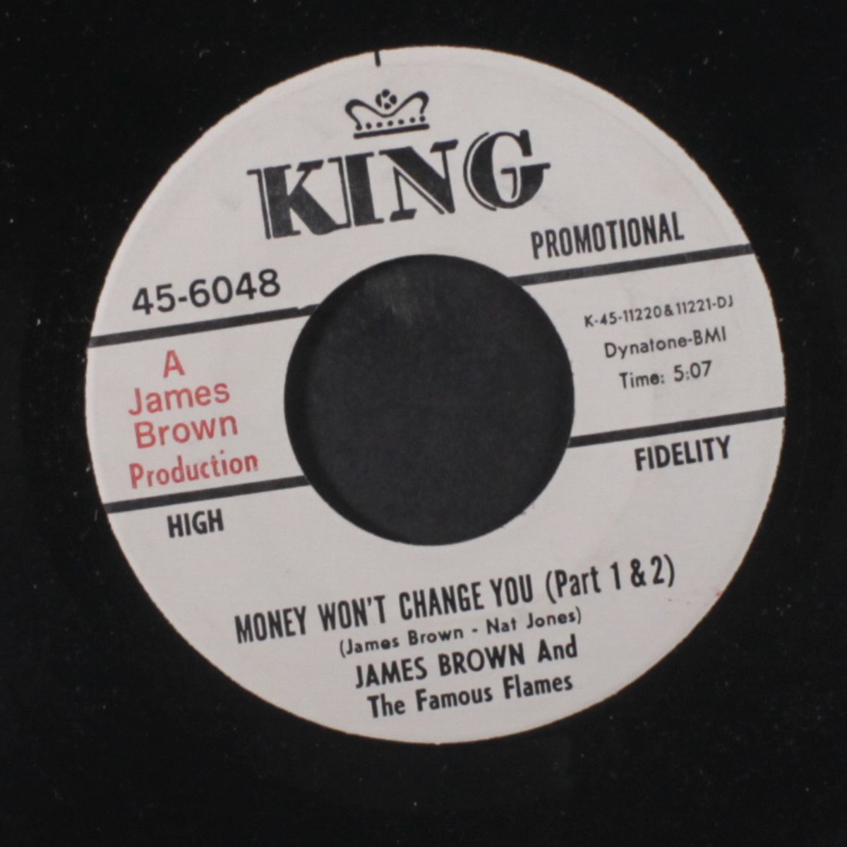 money won't change you / part 2 by JAMES BROWN