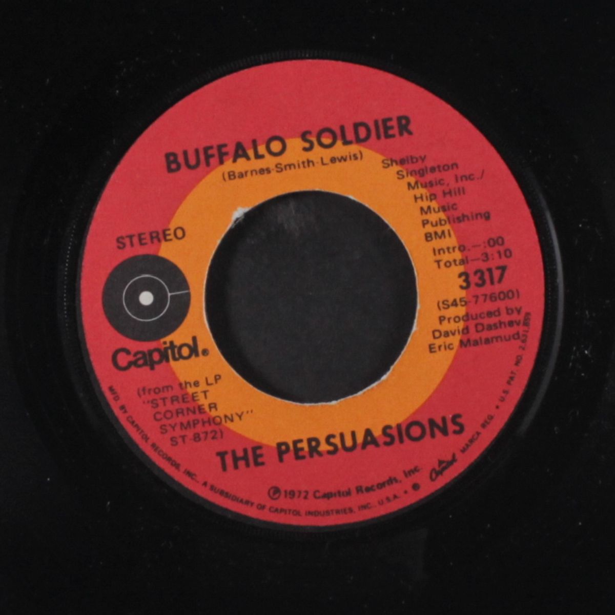 people get ready / buffalo soldir by PERSUASIONS