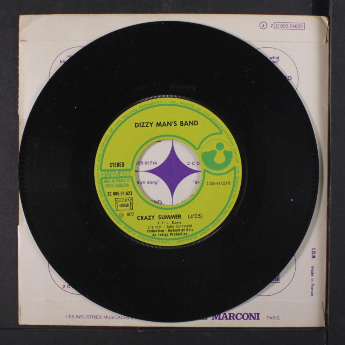 jumbo / crazy summer by DIZZY MAN'S BAND
