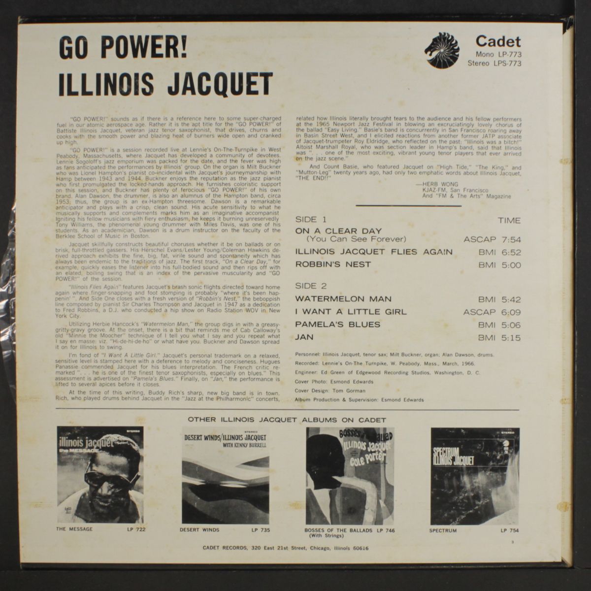go power! by ILLINOIS JACQUET