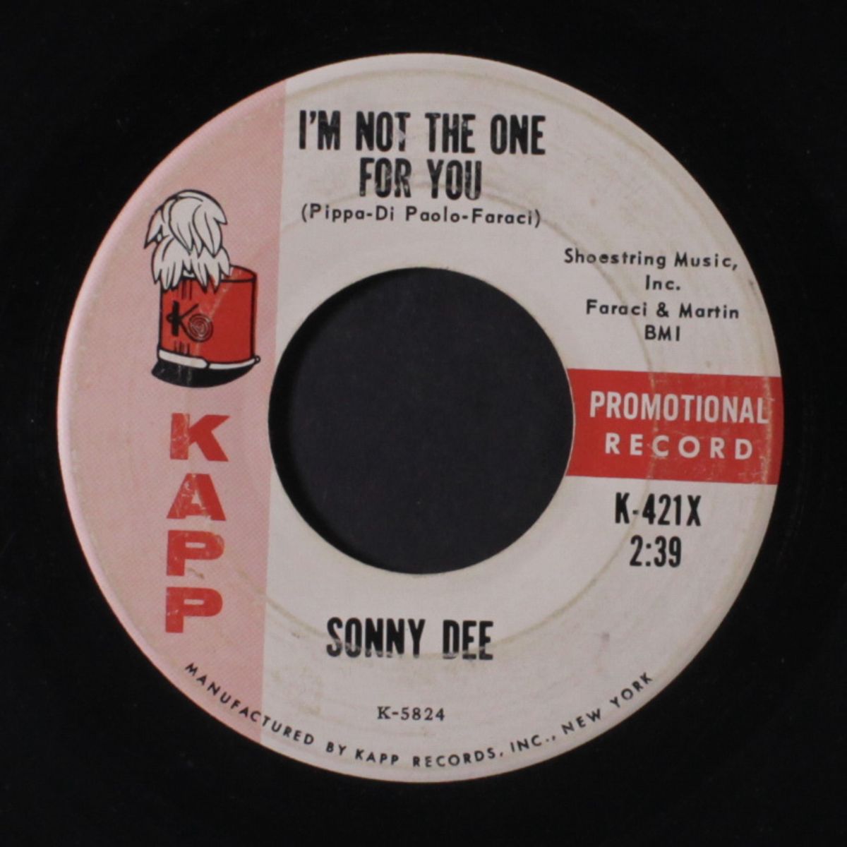 here i stand / i'm not the one for you by SONNY DEE & GROUP