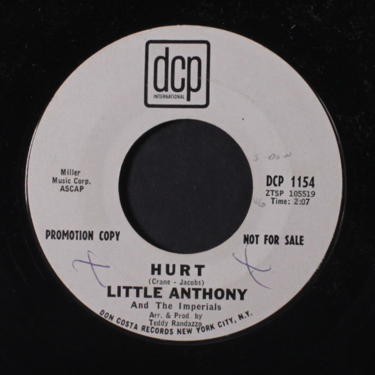 hurt / never again by LITTLE ANTHONY & IMPERIALS