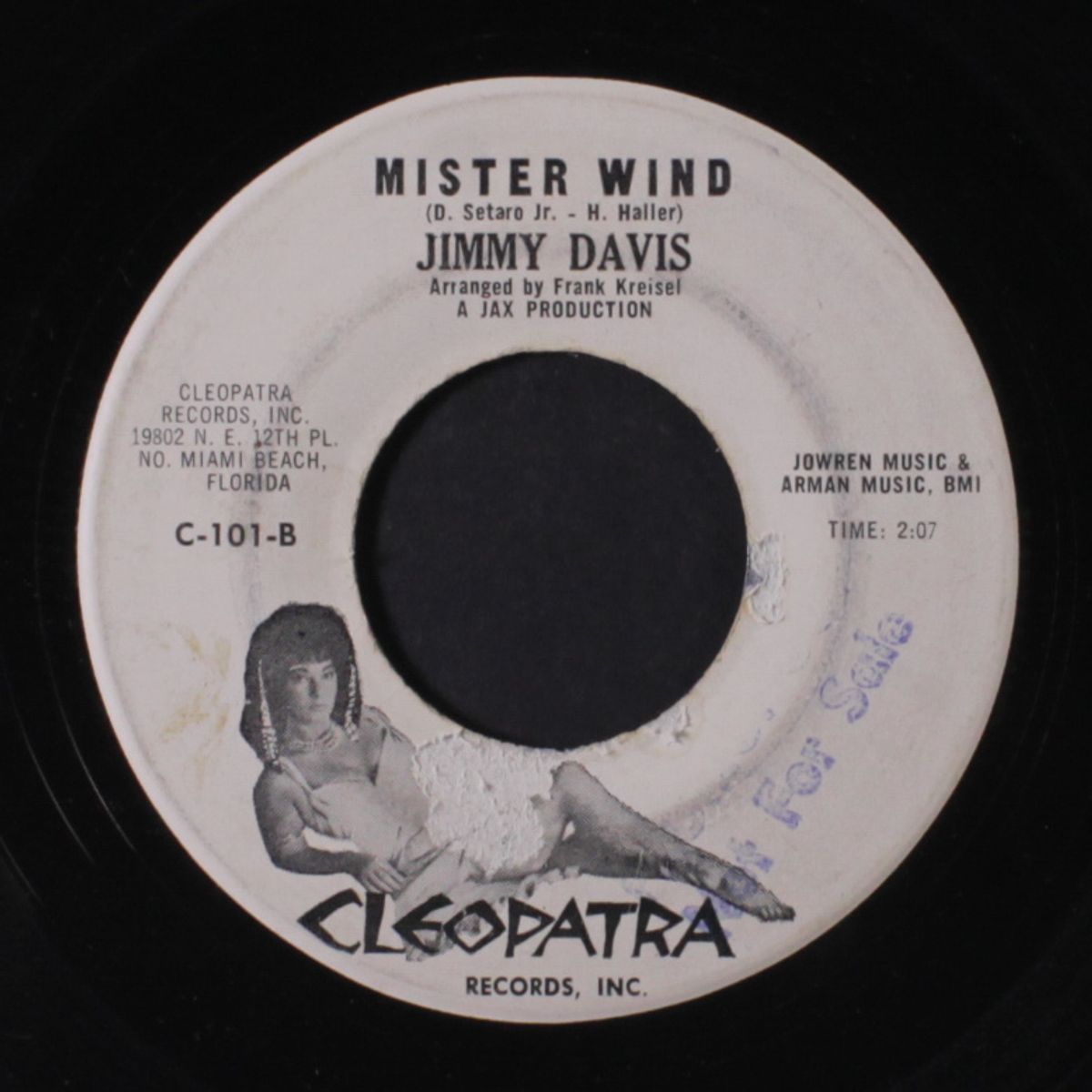 take back my ring / mister wind by JIMMY DAVIS