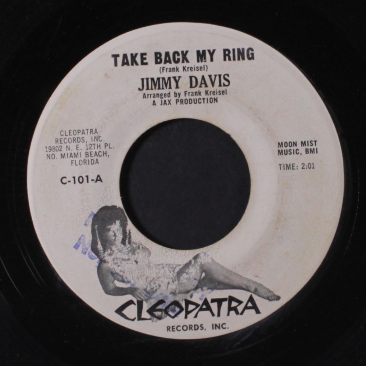 take back my ring / mister wind by JIMMY DAVIS