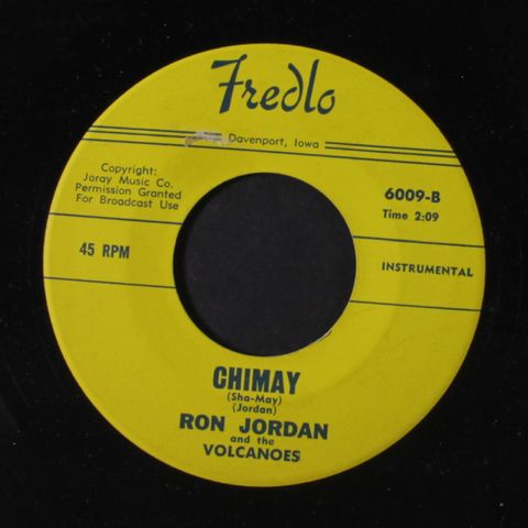RON JORDAN & VOLCANOES
