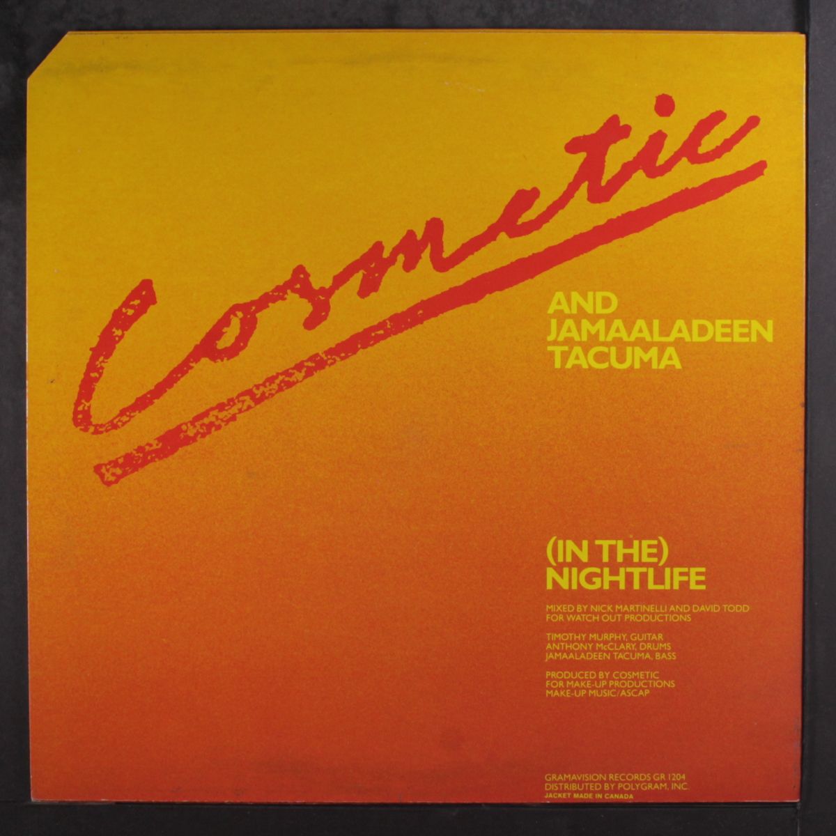 (in the nightlife / instrumental) by COSMETIC & JAMAALADEEN TACUMA