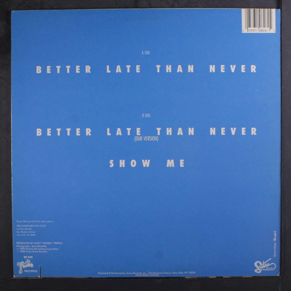 better late than never by COVER GIRLS