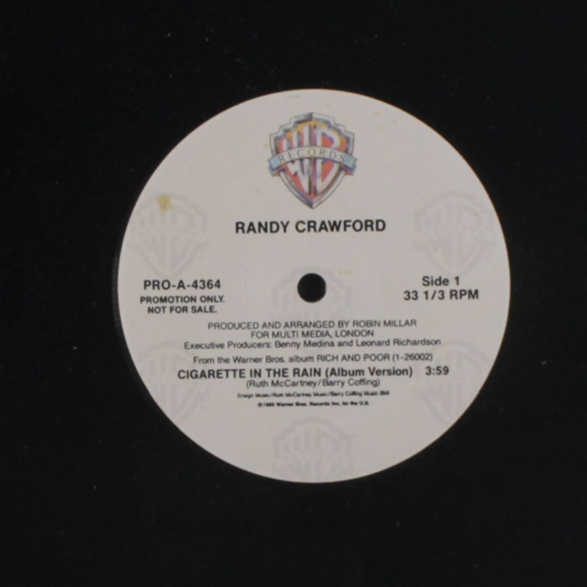 cigarette in the rain / same by RANDY CRAWFORD