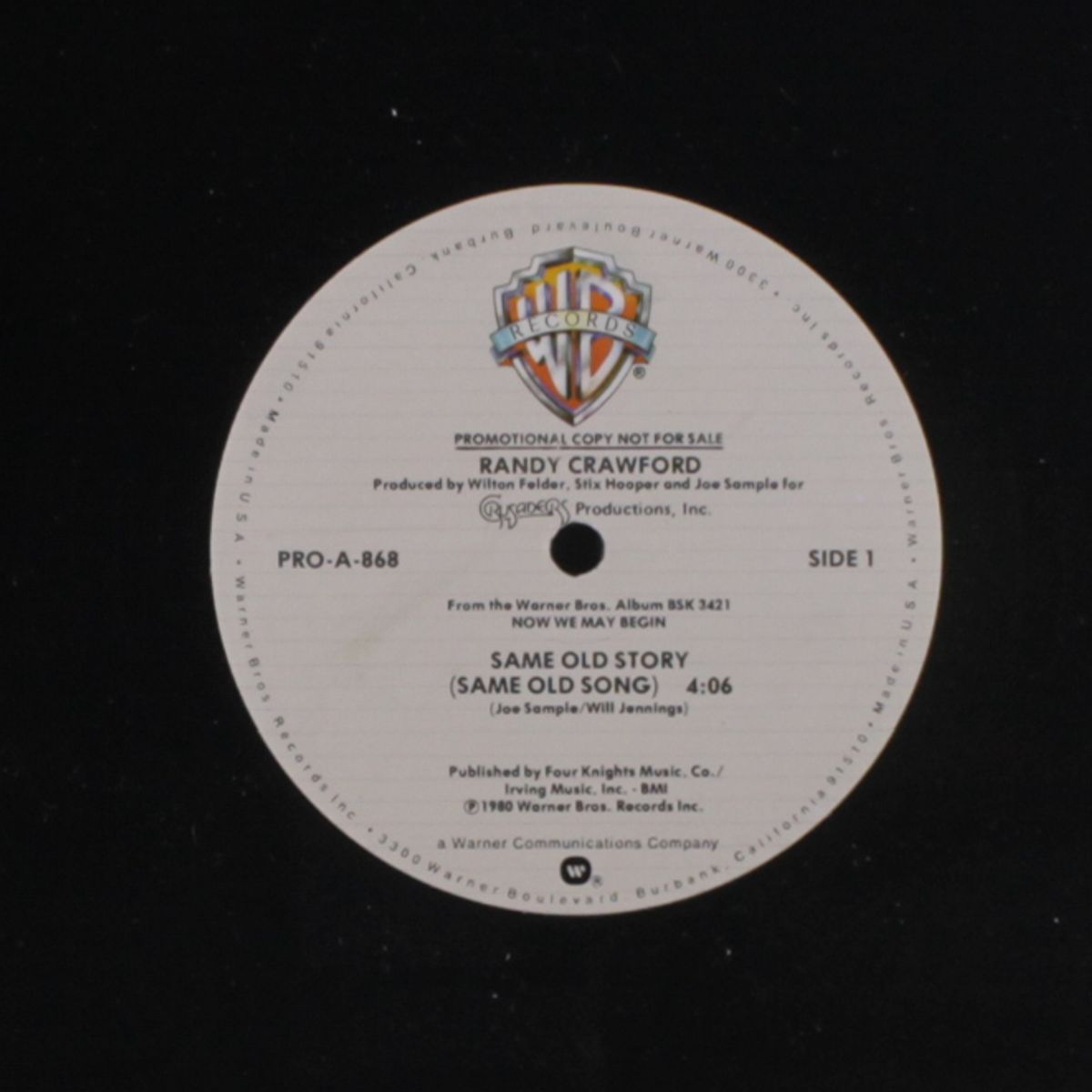 same old story by RANDY CRAWFORD