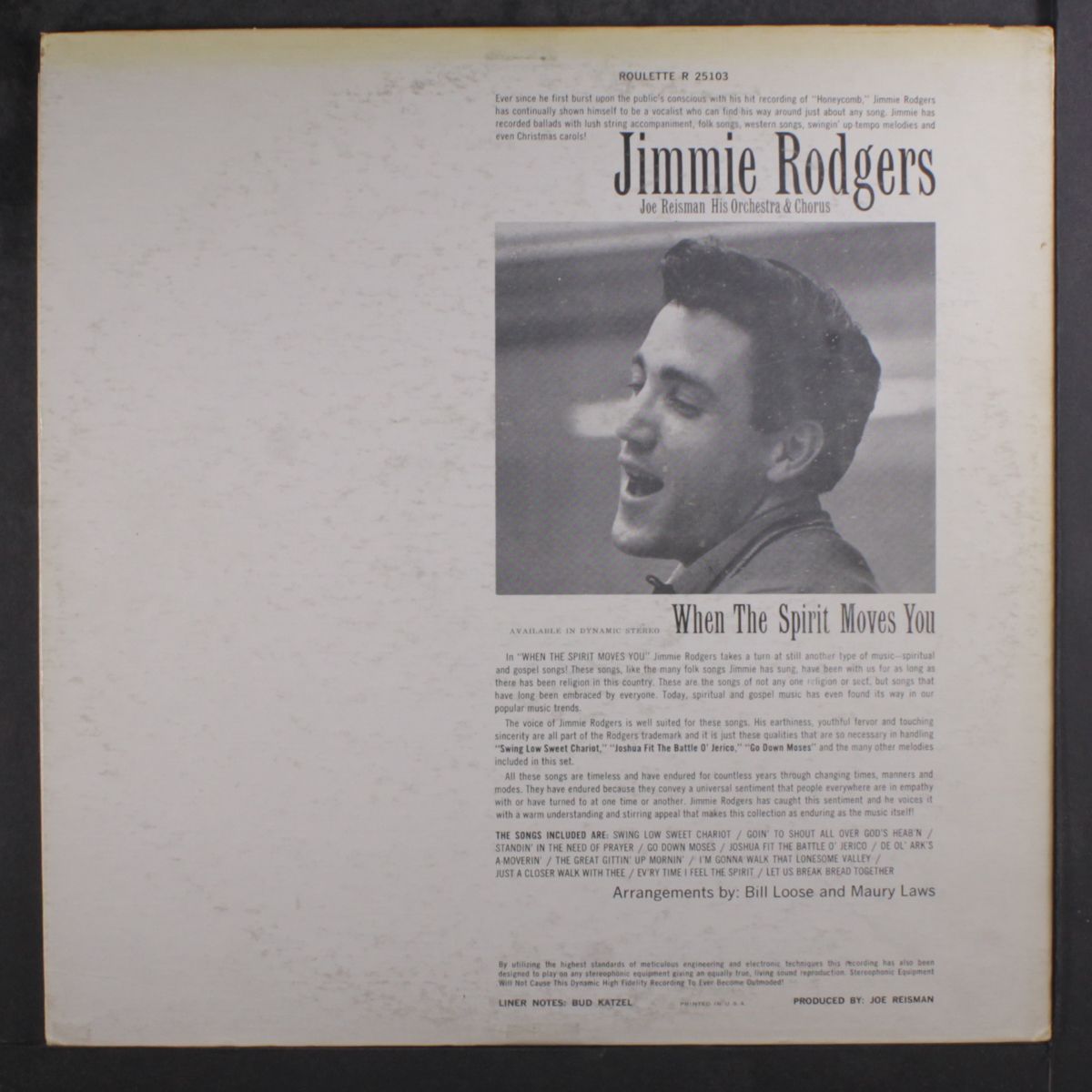 when the spirit moves you by JIMMIE RODGERS