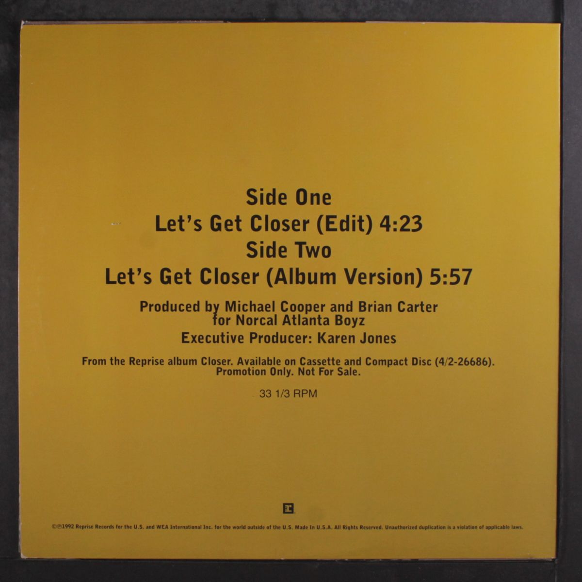 let's get closer / short by MICHAEL COOPER