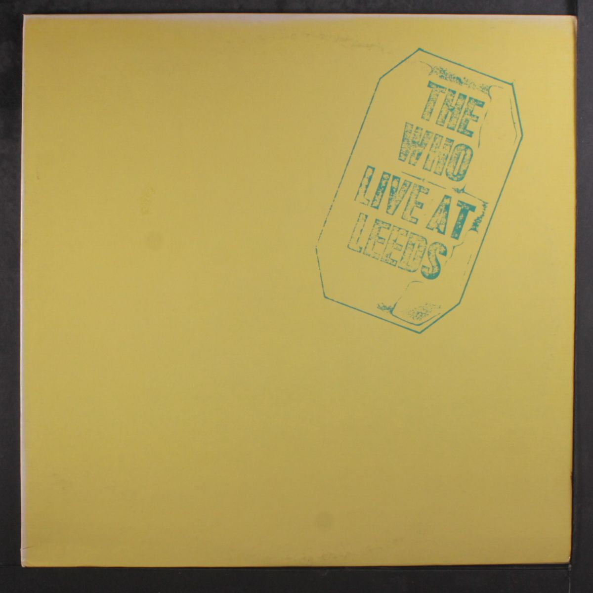 live at leeds by WHO