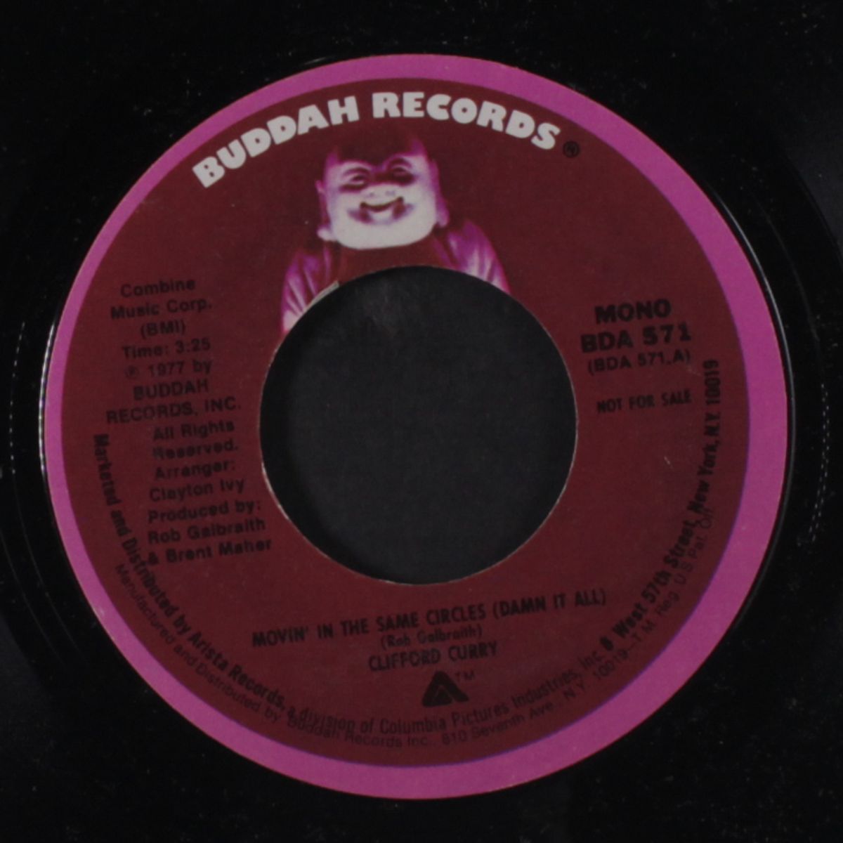 movin' in the same circles (damn it all) / mono by CLIFFORD CURRY
