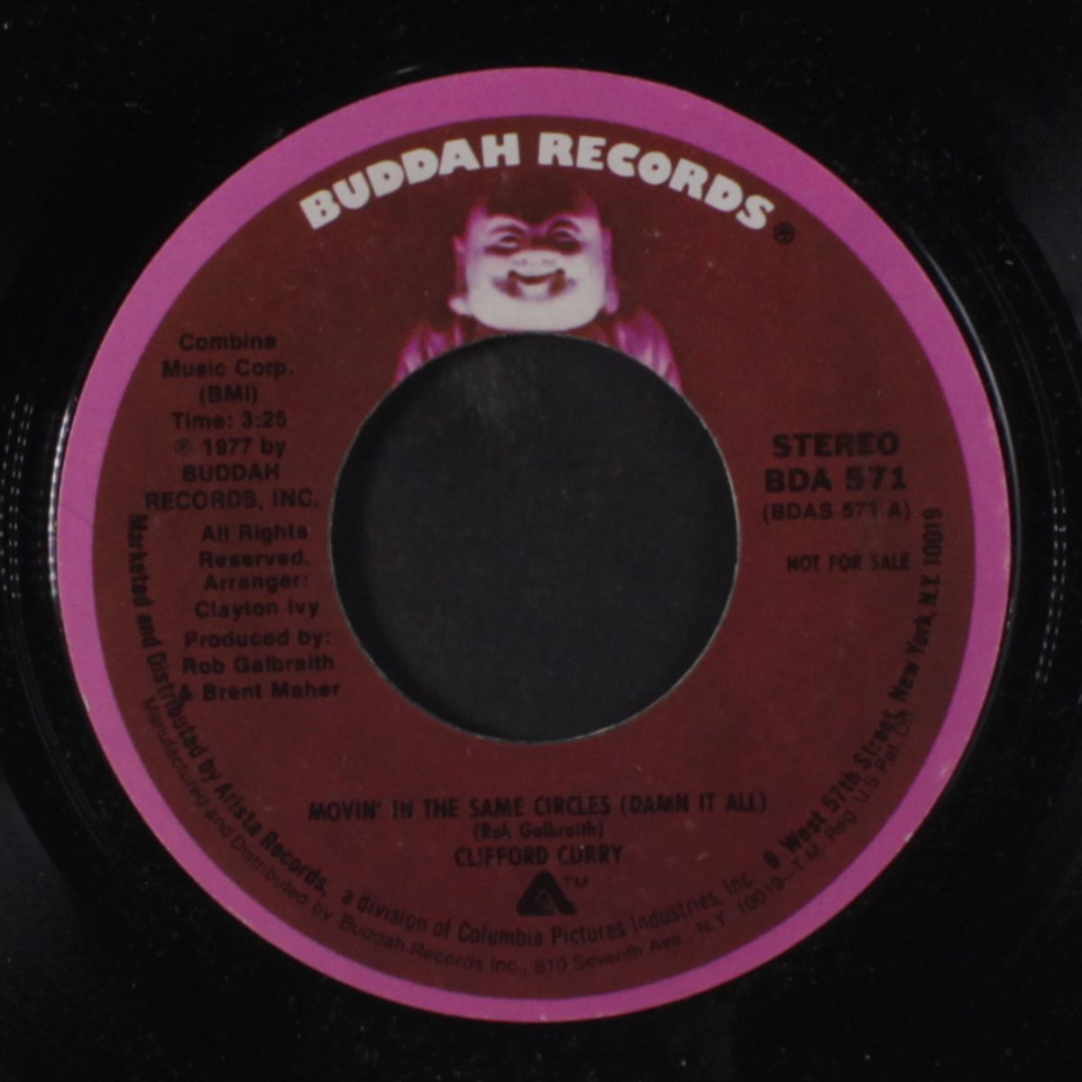 movin' in the same circles (damn it all) / mono by CLIFFORD CURRY