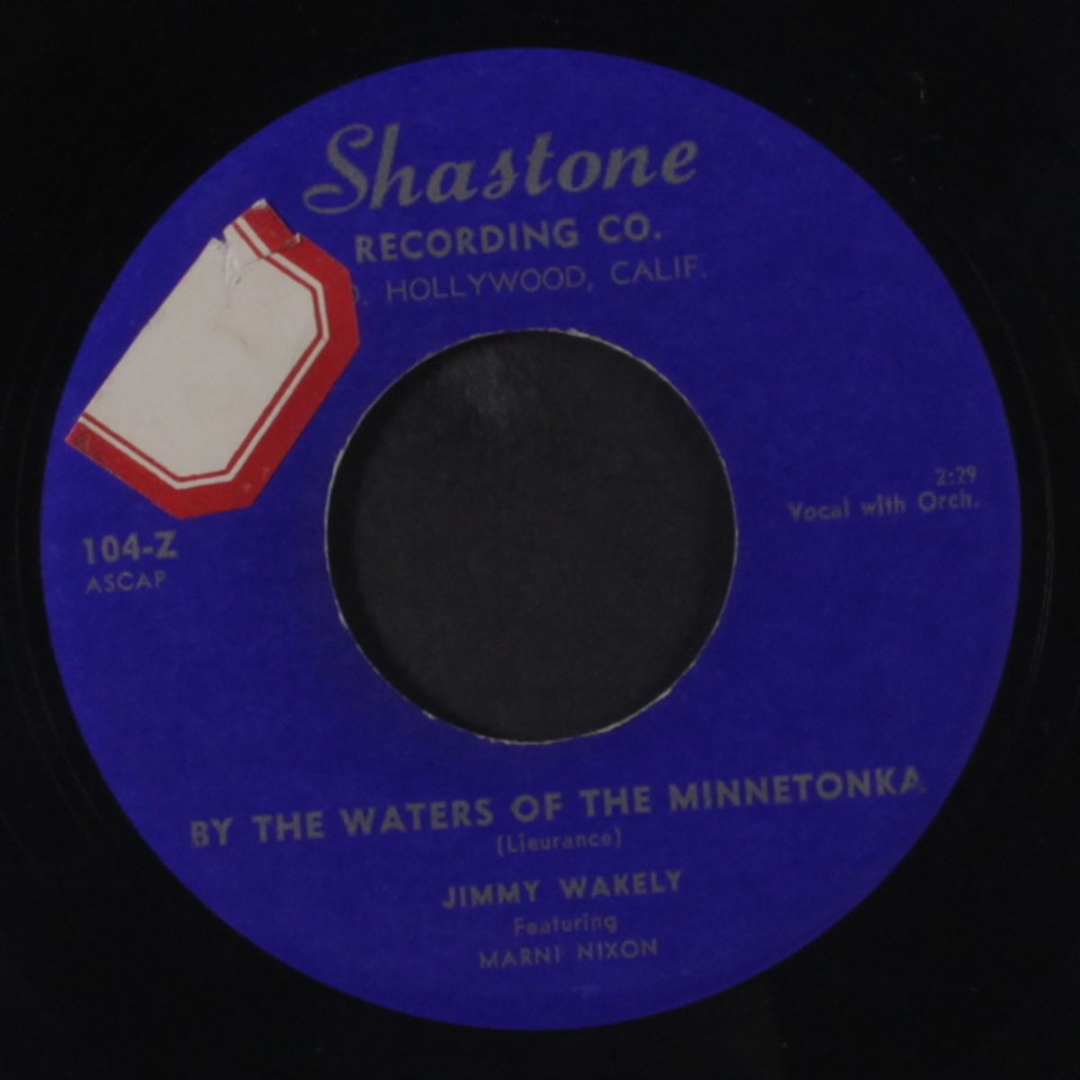 lonesome lover / by the waters of the minnetonka by JIMMY WAKELY