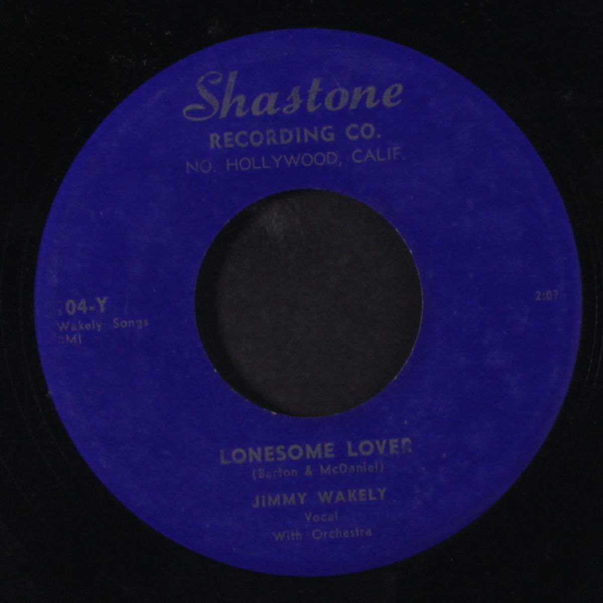 lonesome lover / by the waters of the minnetonka by JIMMY WAKELY