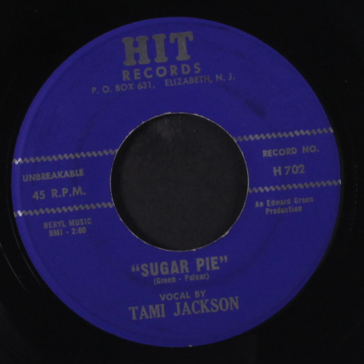 sugar pie / i'll get by by TAMI JACKSON
