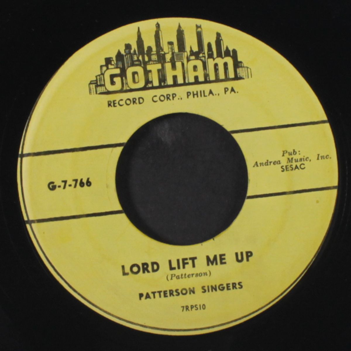 jesus is mine / lord lift me up by PATTERSON SINGERS