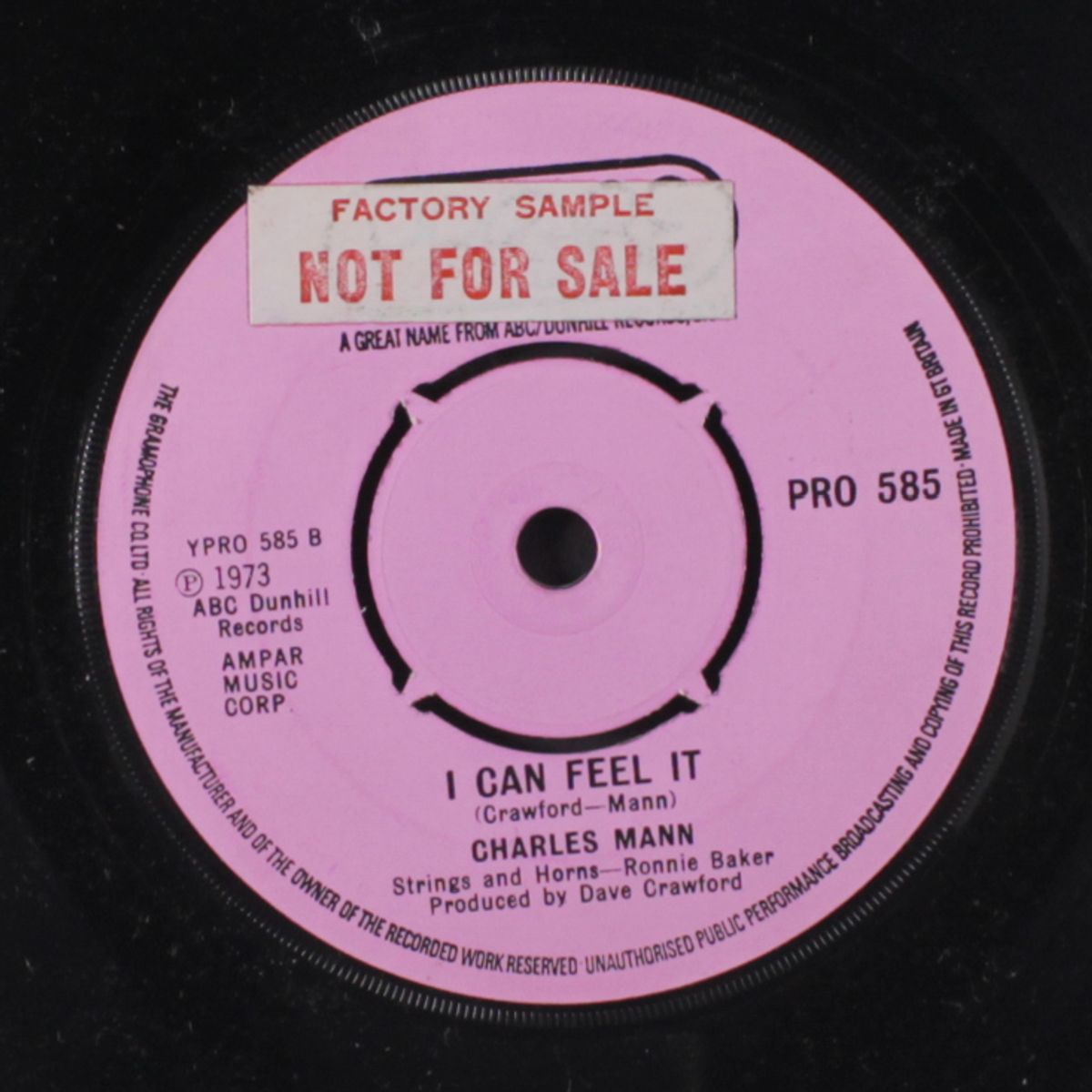 say you love me too / i can feel it by CHARLES MANN