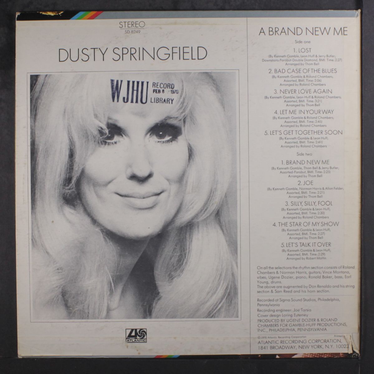 a brand new me by DUSTY SPRINGFIELD