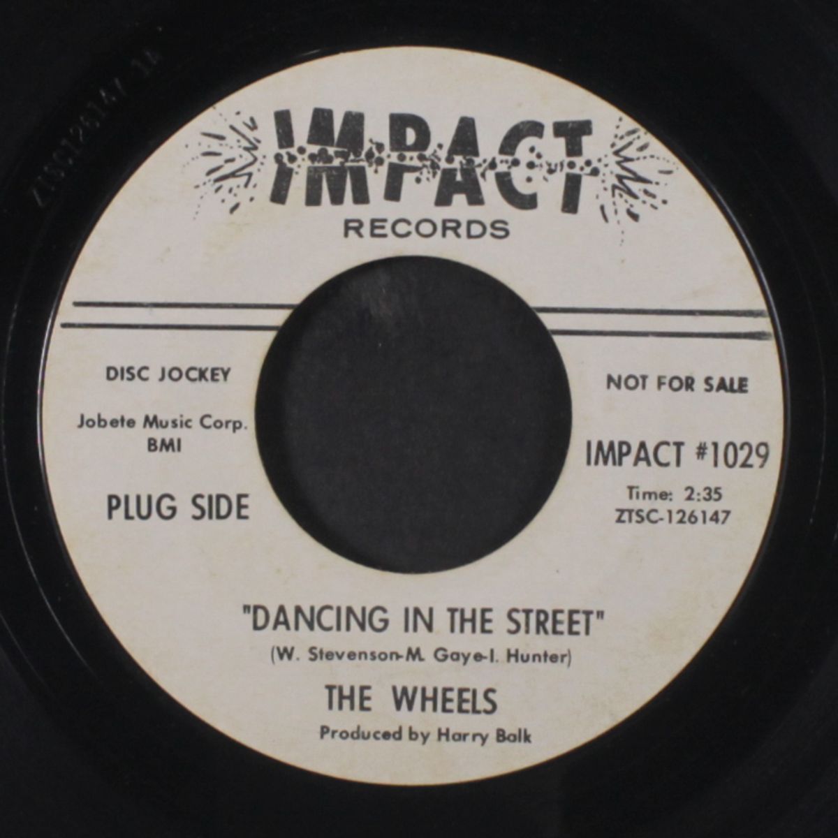 dancing in the street / a taste of money by WHEELS