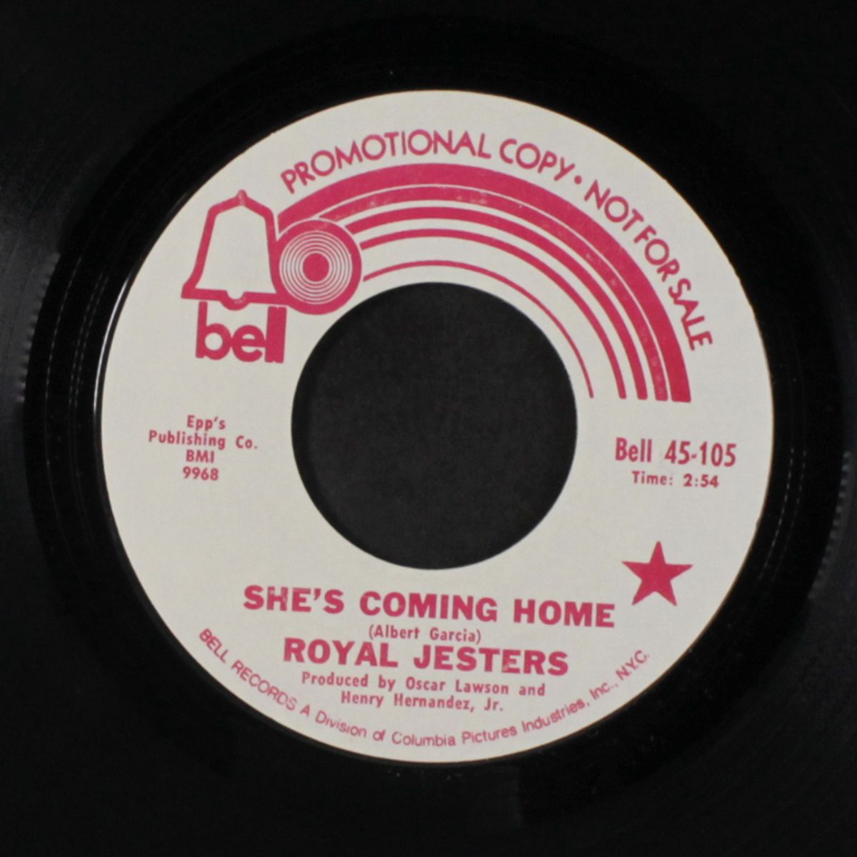 every little step of the way / she's coming home by ROYAL JESTERS