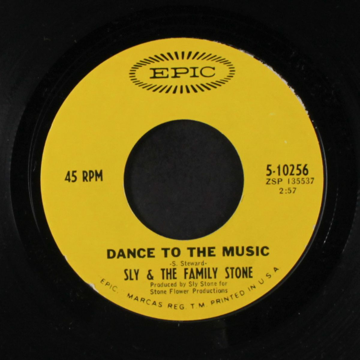 dance to the music / let me hear it from you by SLY & FAMILY STONE