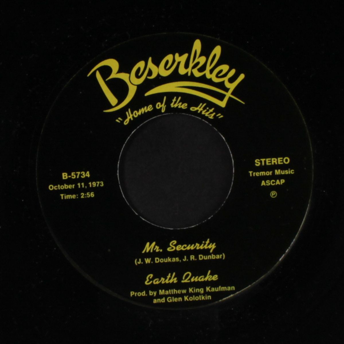 mr. security / madness by EARTH QUAKE
