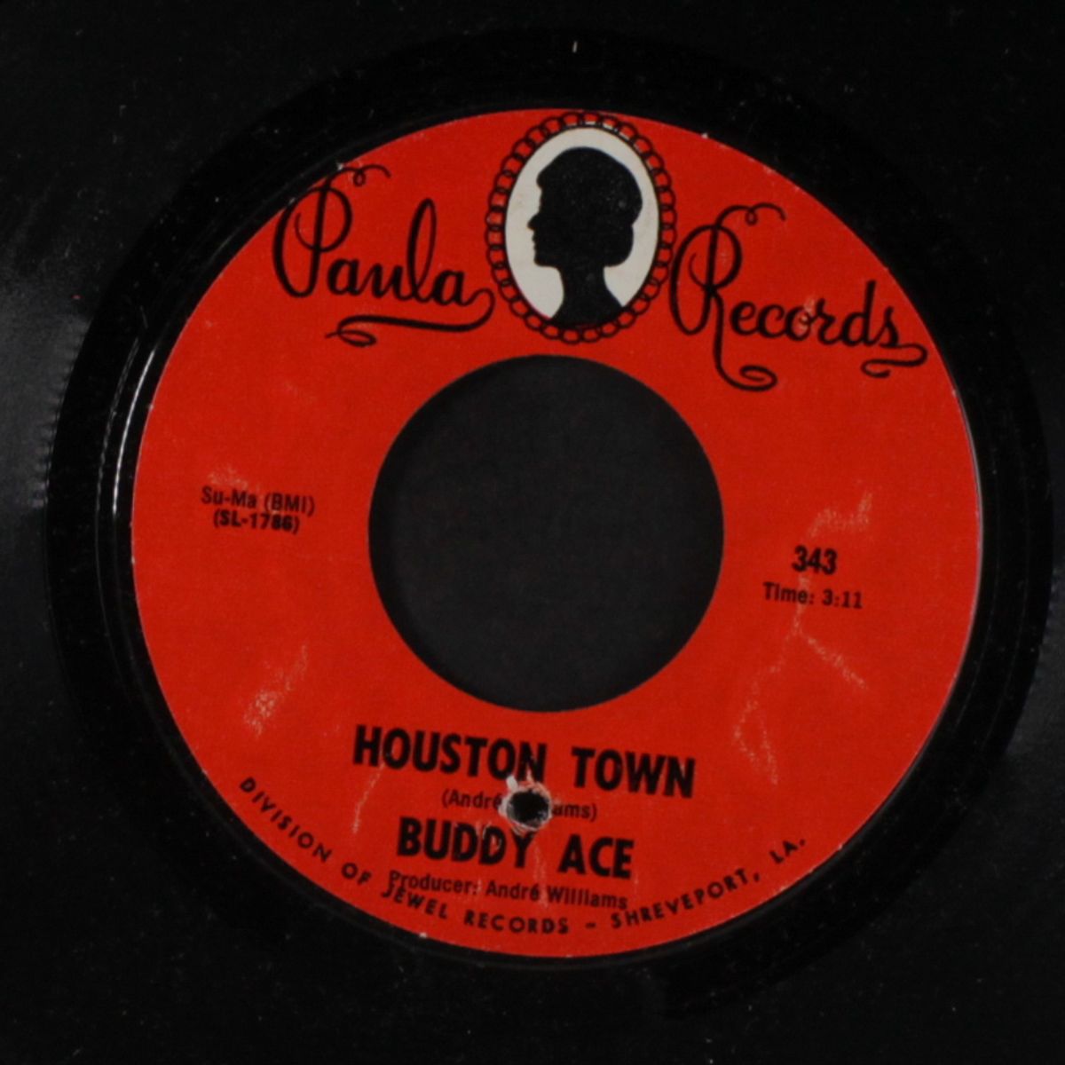 fingerprints / houston town by BUDDY ACE